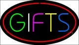Gifts Oval Red LED Neon Sign