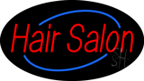 Deco Style Hair Salon Animated Neon Sign