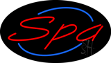 Deco Style Red Spa Animated Neon Sign