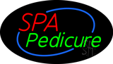 Deco Style Spa Pedicure Animated Neon Sign