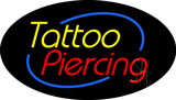 Tattoo Piercing Animated Neon Sign