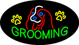 Grooming Animated Neon Sign