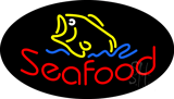 Seafood Animated Neon Sign