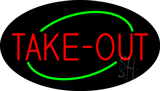 Take-Out Animated Neon Sign