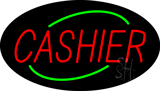Cashier Animated Neon Sign