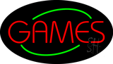 Deco Style Games Flashing Neon Sign