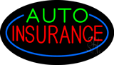 Auto Insurance Flashing Neon Sign