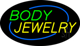 Deco Style Body Jewelry Animated Neon Sign