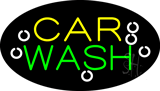 Car Wash Flashing Neon Sign