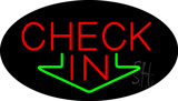 Check In Animated Neon Sign