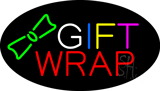 Multi Colored Gift Wrap Animated Neon Sign