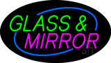 Glass and Mirror Animated Neon Sign