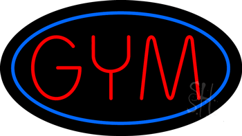 GYM Animated Neon Sign