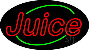 Double Stroke Juice Animated Neon Sign