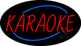 Deco Style Karaoke Flashing Neon Sign