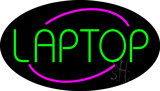 Deco Style Laptop Animated Neon Sign