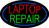 Laptop Repair Animated Neon Sign