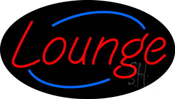 Lounge Animated Neon Sign
