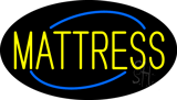 Deco Style Yellow Mattress Animated Neon Sign