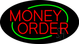Red Money Order Animated Neon Sign
