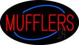 Mufflers Flashing Neon Sign