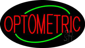 Optometric Animated Neon Sign