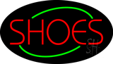 Deco Style Shoes Flashing Neon Sign