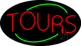 Deeco Style Tours Flashing Neon Sign