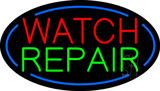 Watch Repair Animated Neon Sign