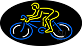 Bicycle Logo Flashing Neon Sign
