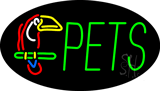 Pets Flashing Neon Sign