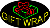 Gift Wrap Animated Neon Sign