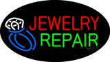 Jewelry Repair with Logo Flashing  Neon Sign