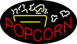 Popcorn Animated Neon Sign