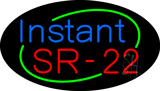 Instant SR 22 Animated Neon Sign