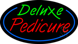 Deluxe Pedicure Animated Neon Sign