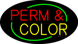 Perm and Color Animated Neon Sign