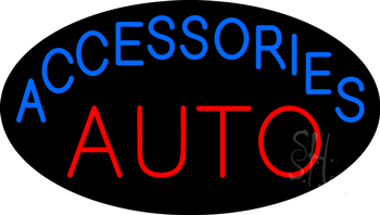 Auto Accessories Animated Neon Sign