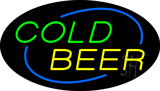 Cold Beer Animated Neon Sign