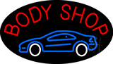 Body Shop Animated Neon Sign