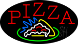 Pizza Logo Animated Neon Sign