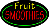 Oval Fruit Smoothies Animated Neon Sign