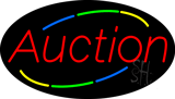 Auction Animated Neon Sign