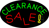 Clearance Sale Animated Neon Sign