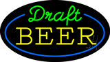 Draft Beer Animated Neon Sign