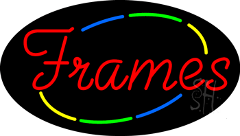 Frames Animated Neon Sign