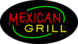 Mexican Grill Animated Neon Sign