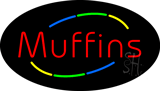 Muffins Animated Neon Sign