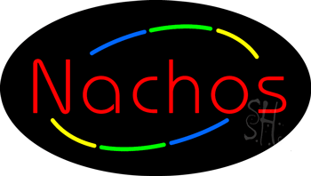 Nachos Animated Neon Sign