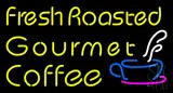 Fresh Roasted Gourmet Coffee LED Neon Sign